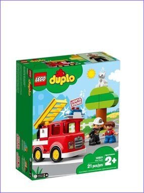 Lego DUPLO Town Fire Truck 10901 Building Blocks New In Box